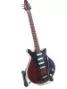 Miniatură chitara Indomini MGT-0420, Queen Brian May, lemn de mahon, plastic și metal, înălțime 27,5 cm, lățime 9 cm, stil clasic