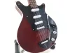 Miniatură chitara Indomini MGT-0420, Queen Brian May, lemn de mahon, plastic și metal, înălțime 27,5 cm, lățime 9 cm, stil clasic