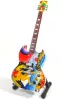 Miniatură chitara Indomini MGT-0765, Eric Clapton Fool, lemn de mahon, înălțime 27,5 cm, lățime 9 cm