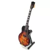 Miniatură chitara Indomini MGT-0857, Rock'N'Roll scale 1:4, lemn de mahon, înălțime 27,5 cm, lățime 9 cm