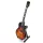 Miniatură chitara Indomini MGT-0857, Rock'N'Roll scale 1:4, lemn de mahon, înălțime 27,5 cm, lățime 9 cm