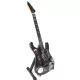 Miniatură chitara Indomini MGT-1427, Metallica Kirk Hammett, Oujia;, lemn de mahon și metal