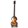 Miniatură chitara bas Indomini MGT-2028, Paul McCartney The Beatles, lemn de mahon, plastic și metal, stil clasic
