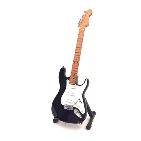   Miniatură chitara Indomini MGT-3247, Inspired by Kurt Cobain, lemn de mahon, plastic și metal, înălțime 27,5 cm, lățime 9 cm