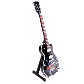   Miniatură chitara Indomini MGT-7856, Guns N'Roses Slash, lemn de mahon, plastic și metal, 27,5 x 9cm x 0,8 cm