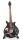 Miniatură chitara Indomini MGT-7979, Queen Brian May Tribute, lemn de mahon, înălțime 27,5 cm, lățime 9 cm, stil clasic
