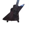 Miniatură chitara Indomini MGT-8860, Inspired by Metallica James Hetfieldeld, lemn de mahon și metal, înălțime 27,5 cm, lățime 9 cm