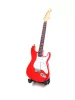 Miniatură chitara Indomini BMG-009, 15cm Mark Knopfler style, lemn de mahon, plastic și metal, 15,5 x 6 x 0,4 cm