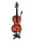 Miniatură vioara Indomini MIN-0030, Height 13 cm, rășină, înălțime 13 cm