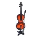 Miniatură vioara Indomini MIN-0030, Height 13 cm, rășină, înălțime 13 cm