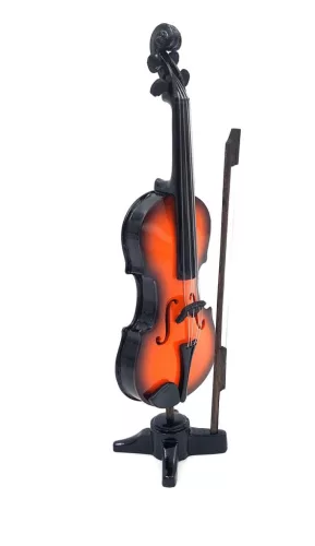Miniatură vioara Indomini MIN-0030, Height 13 cm, rășină, înălțime 13 cm