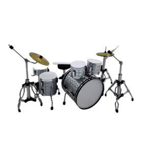   Obiect decorativ Indomini BMD-003, plastic și metal, înălțime 10 cm